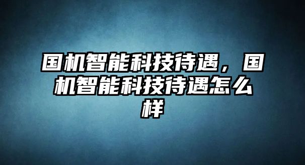 國機智能科技待遇，國機智能科技待遇怎么樣